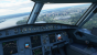 Cockpit-Ansicht im Microsoft Flight Simulator