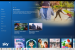 Homeseite der Sky Go PC App (Version 10.2)