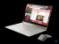 Lenovo Yoga 9i Facing Left With Yoga Mouse