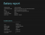 Battery Report Samsung Galaxy Book Ion 15