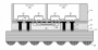 Blockdiagramm, das eine Schnittansicht von GPU-Chiplets und passiven Querverbindungen zeigt. (1)