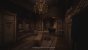 Heimlicher Star der Grafik: Das PBR-Rendering beziehungsweise die Interaktion der simulierten Materialien mit dem virtuellen Licht besticht selbst ohne Raytracing - durch diesen Screenshot dokumentiert - und verleiht den Umgebungen eine hohe optische Authentizität. Interessanter Punkt: Im Gegensatz zu vielen anderen aktuellen Titeln nutzt Resident Evil 8 Village Reflexionen und insbesondere Screen-Space-Reflections sehr sparsam und nur auf sehr glatten Oberflächen. Der realistische Glanz der goldenen Elemente und des glatten Holzes wird in diesem Shot etwa einzig durch die Materialeigenschaften realisiert. Den Spiegel im Hintergrund ziert indes eine Cube-Map-Reflection, diese wird auch beim Zuschalten von Raytracing nicht durch eine Raytracing-Spiegelung ersetzt.