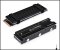 Der Kühlkörper von Elutang lässt sich problemlos auf einer M.2-SSD anbringen.