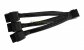 Um die 450 Watt TDP der Geforce RTX 3090 Ti befriedigen zu können, gibt es für die GPU einen 3-x-8-zu-16-Pin-PCI-E-5.0-Adapter. (2)
