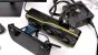 Der Versuchsaufbau mit Steam Deck, eGPU, Netzteil und Monitor.