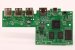 Auf der rechten Seite befindet sich oben der H6-Chip, darunter der Arbeitsspeicher (2× 2 Gigabit DDR3-SDRAM) und an der Außenseite der NAND-Flashspeicher (256 MB).