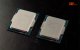 CPUs im Vergleich. Links: Raptor Lake (Engineering Sample). Rechts: Intel Core i9 12900K