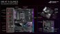 AM5-Motherboard-Showcase von AMD, Asrock, Asus, Biostar, Gigabyte und MSI (8): Man beachte die vier USB-Typ-C-Ports, davon zwei USB4 die von einem Zusatzcontroller kommen müssen und Asus' bisherige Thunderbolt-4-Versuche ablösen.