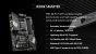 AM5-Motherboard-Showcase von AMD, Asrock, Asus, Biostar, Gigabyte und MSI (28): Die Enttäuschung des Abends – nur PCI-Express 4.0 für Grafikkarten auf einem Mainboard des Jahrgangs 2022. Neben MSI hat bislang nur Gigabyte derart beschnittene X670-Mainboards ohne "E" angekündigt.