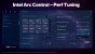 Intel bietet über das Arc Control Panel Möglichkeiten zur Übertaktung an.