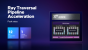 Intel Arc Alchemist RayTraversal Pipeline Acceleration Peak Rates