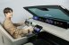 Displays für Autos von LG auf der CES 2023.