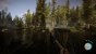 Sons of the Forest - Early Access - Sons of the Forest nutzt Screen-Space-Reflections. Diese setzen bei Verdeckung - in diesem Beispiel durch den Speer - recht großflächig aus.