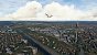 Für unsere Messungen nutzen wir spezielle Langzeit-Benchmarks, die eine umfangreiche Betrachtung dank unterschiedlicher, sämtliche Hardware betreffenden, Lastszenarien bieten. Hier sehen Sie ein Bild aus dem Flight Sim und unserer Testszene über dem lauschigen Fürth.