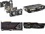 Zu allen vier Modellen gibt es noch je eine weitere Aufnahme. Von oben links nach unten rechts: Asus ROG Strix, Asus Dual, Asrock Phantom Gaming und Asrock Challenger.