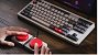 8BitDo Retro Mechanical Keyboard: Gaming-Tastatur im NES-Design mit zwei Riesenknöpfen