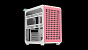 Seitliche Ansicht des Cooler Master Qube 500 Flatpak Macron-Edition.