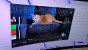 Ein Computerbildschirm im Missionsunterstützungsbereich zeigt Taters, die Katze, in einem Standbild des ersten hochauflösenden Streaming-Videos, das per Laser aus dem Weltraum gesendet wird, sowie den eingehenden Datenstrom, der die Bilder des Videos liefert.