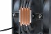 Vier Kupfer-Heatpipes, mit direktem Kontakt zum Heatspreader, leiten die Wärme der CPU zum Kühlkörper.