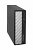 MEDION PC T80 schwarz Front Side left down Pressebild