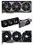 Von oben nach unten: Asus ROG Astral Geforce RTX 5090, MSI Geforce RTX 5090 Suprim Liquid SOC und MSI Geforce RTX 5090 Suprim SOC.
