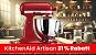 <strong>Jetzt aber schnell: </strong>KitchenAid Artisan fast 200 € günstiger - Küchenmaschine mit 31 % Rabatt