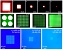 Abbildung 3: Rote und grüne Mikro- und Nano-PeLED-Pixelarrays. Quelle: Nature (2025).