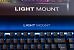 Der Name ist Programm: Die Light Mount setzt auf eine helle, umlaufende LED-Leiste.