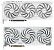 Oben: Asus Geforce RTX 5070 Prime White OC Edition<br>Unten: Asus Geforce RTX 5070 Ti TUF Gaming White OC Edition