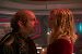 Holly Hunter und der Serienschurke.