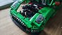 Der Lego Porsche 911 GT3 R REXY AO auf einem Holztisch