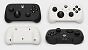 Illustration auf Basis der von Tecnoblog veröffentlichten Anatel-Bilder: Der kompakte Xbox-Cloud-Controller soll in Schwarz und Weiß geplant sein und einen Local-/Cloud-Modus bieten.