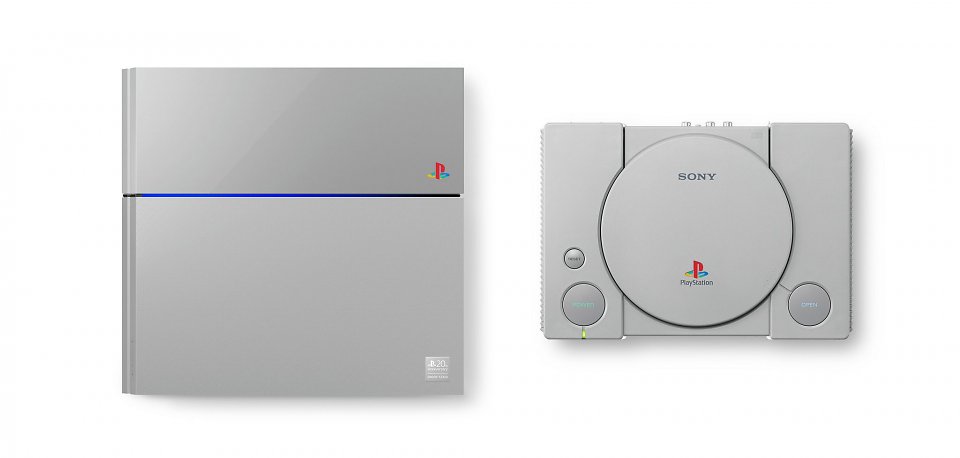 Playstation 4 Anniversary-Edition zum 20. Geburtstag der Playstation.