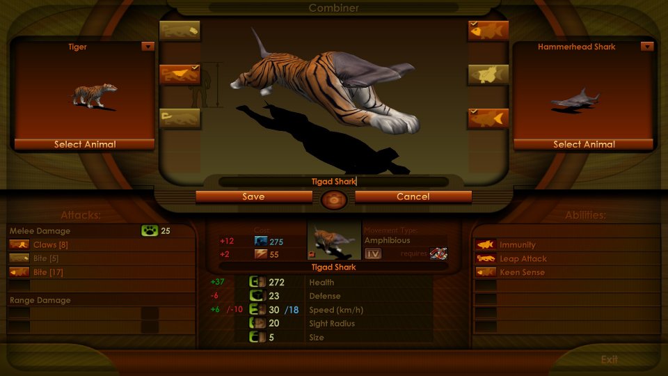 2002/2003: Impossible Creatures.&nbsp;