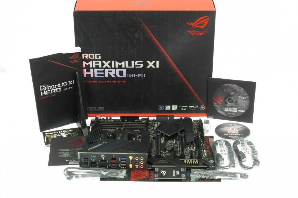 Asus Maximus XI Hero (Wi-Fi): Packungsinhalt