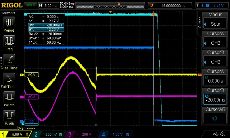 Corsair AX850 im Test - Stützzeit
