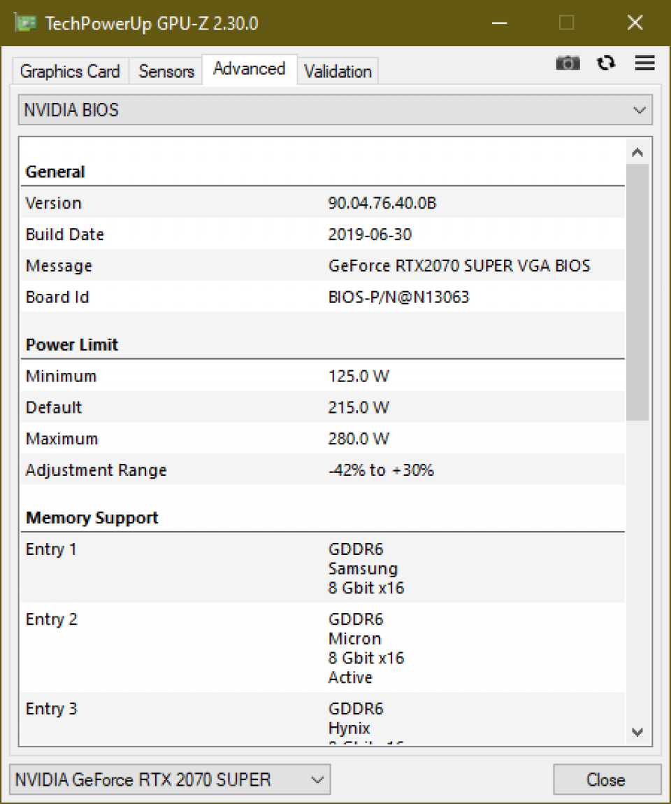 Mithilfe von GPU-Z können Sie die Limite Ihrer Grafikkarte auslesen.