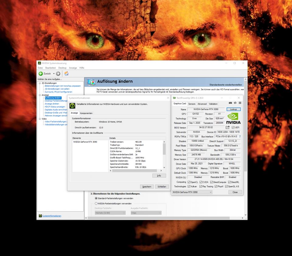 Nvidia Geforce RTX 3090 Founders Edition mit Resizable BAR