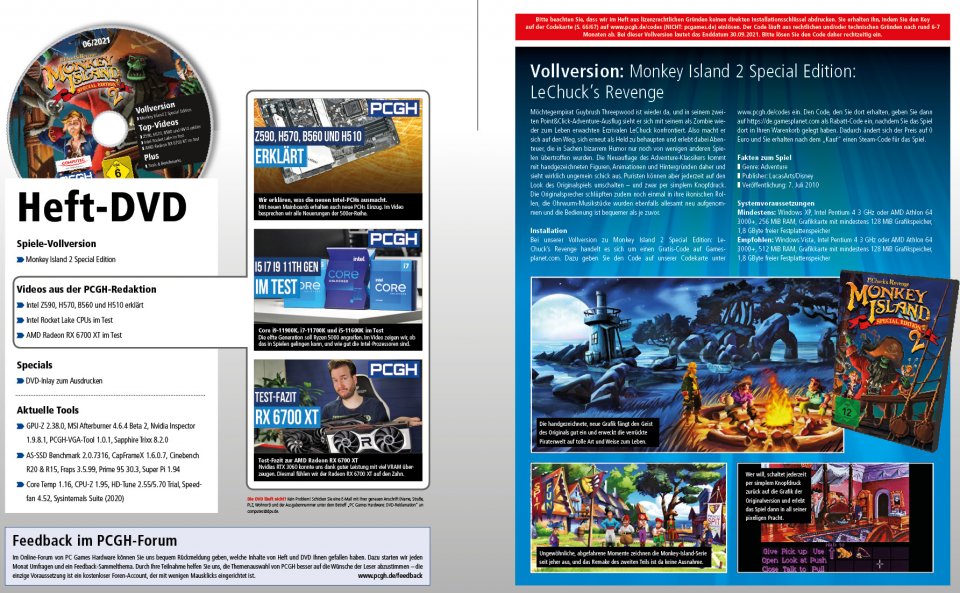 PCGH 06/2021 (#248): DVD-Inhalt