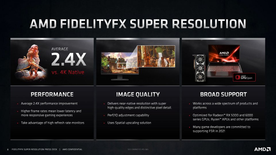 AMD FidelityFX Super Resolution FSR Presentation 4