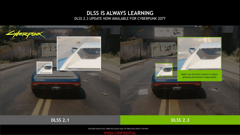 Nvidias Bildqualitäts-Offensive: FSR-Alternative für alle Spiele, DLSS 2.3, Video-Vergleichs-Tool ICAT (3)