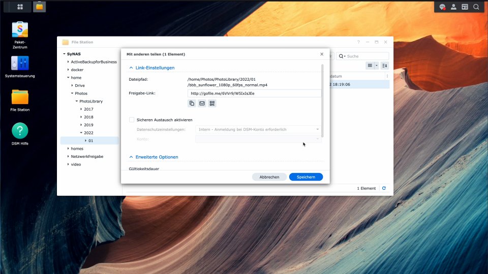 Synology File Transfer