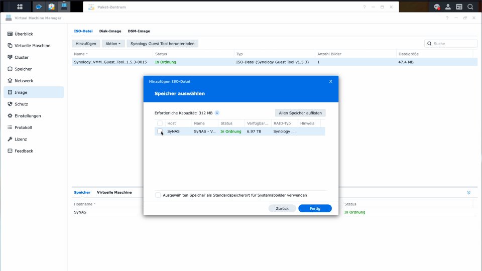 Synology Virtual Machine