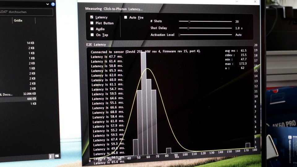 Der Input-Lag ist natürlich nichts für echten E-Sport, beim Spielen bewegt dennoch alles im noch angenehmen Delay-Rahmen.