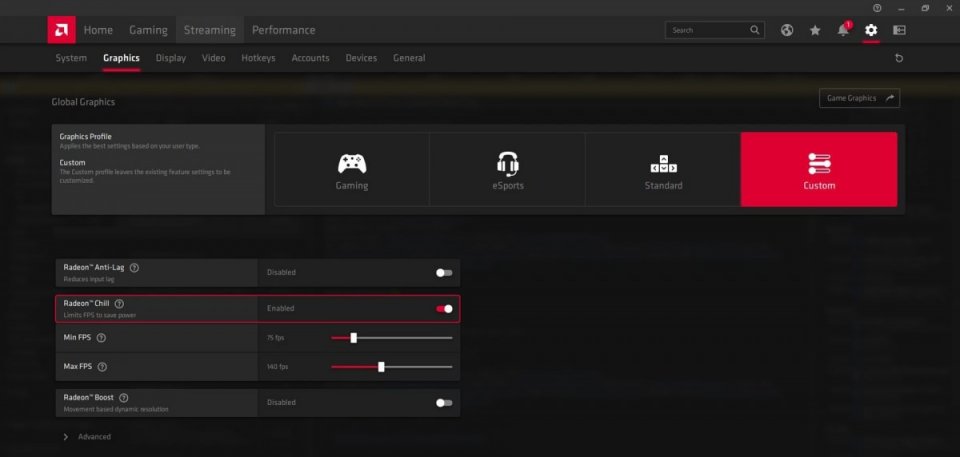 Radeon Chill ist AMDs dynamisches Framelimit.