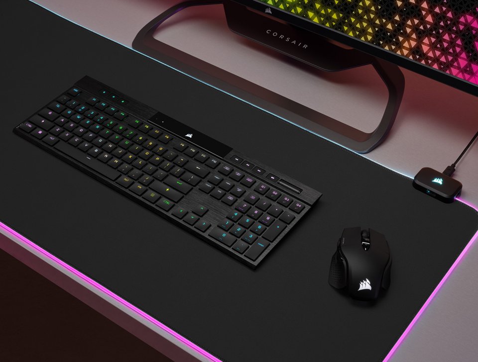 Die Corsair-K100-Air-Wireless-Gaming-Tastatur: Sehr dünn, hat aber ihren Preis.