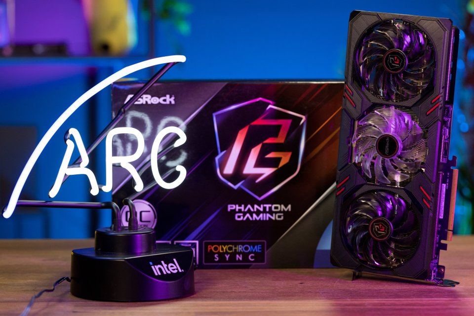 Asrock Arc A770 Phantom Gaming D 8GB OC: Wir testen und vergleichen sie mit 190 Watt GPU-Power.