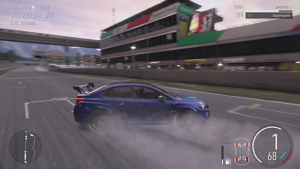 Die Reifensimulation mit 360 Hertz sorgt für mehr Strategie im Rennen von Forza Motorsport.