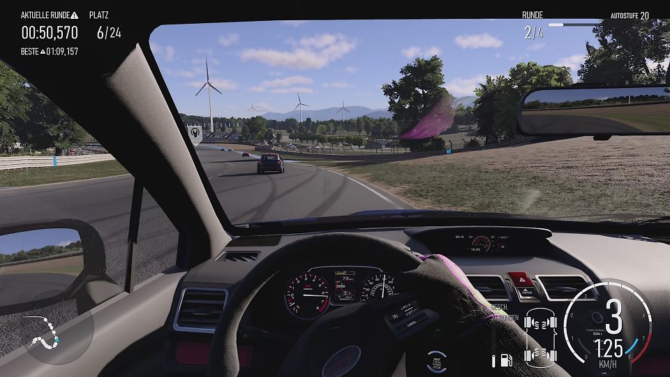 Jedes der über 500 lizenzierten Autos enthält eine Cockpit-Perspektive in Forza Motorsport.