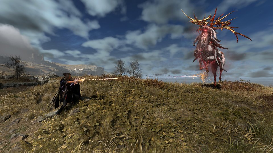 Forspoken - FSR 3 Aufmacher, 4K native maxed<br><br>Ja, per Photo-Mode geschossen hat das Bild gewisse Bullshot-Qualitäten - gerade betreffend der mangelnden Bewegung (aufgrund der Time-Stop-Funktion des Screenshot-Modus).<br><br>An Filtern, Auflösung, Qualität etc. haben wir allerdings nichts geändert. Die optische Qualität von FSR 3 macht bislang einen erstaunlich guten Eindruck, bedarf allerdings weiterer Prüfung in bestenfalls mehr als nur zwei Test-Titeln.